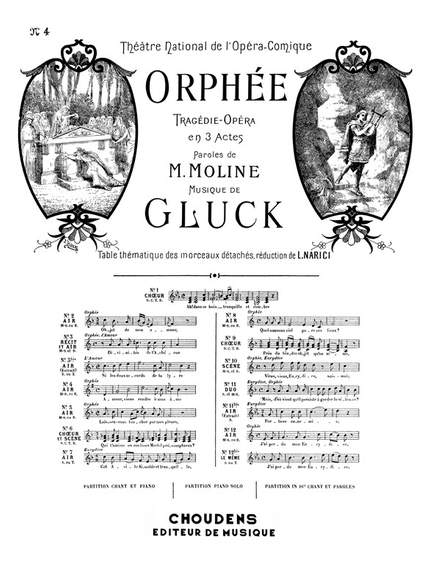 Gluck Orphee No. 4