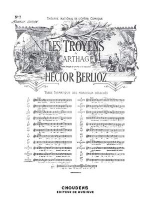Hector Berlioz: Troyens a Carthage (Les) No 7