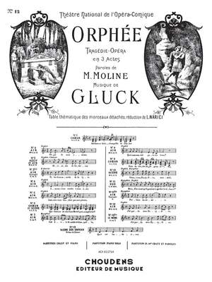 Christoph Willibald Gluck: Orphee No 12