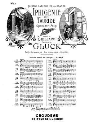 Christoph Willibald Gluck: Iphigenie En Tauride No 13