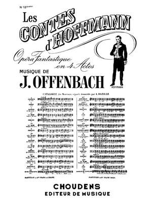 Jacques Offenbach: Les Contes D'Hoffmann No. 13