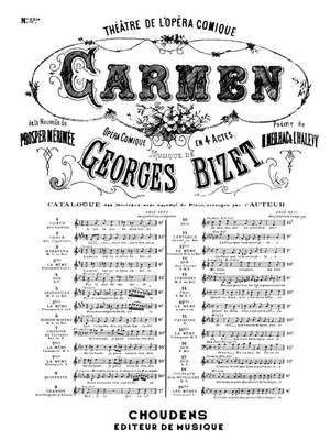 Georges Bizet: Carmen- Air No.5Bis Pres Des Remparts