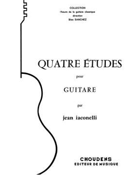 Iaconelli: Quatre Etudes Guitar