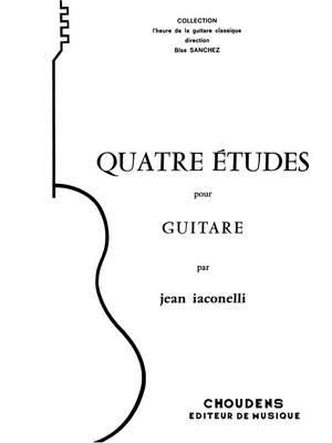 Iaconelli: Quatre Etudes Guitar