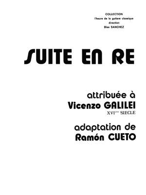 Galiléi: Suite En Re