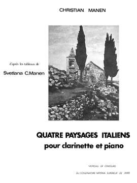 Manen: 4 Paysages Italiens