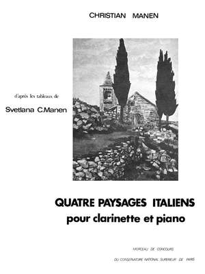 Manen: 4 Paysages Italiens