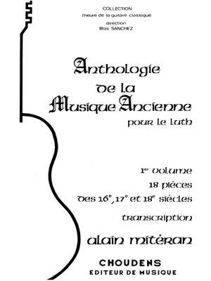 Anthologie De La Musique Ancienne Luth