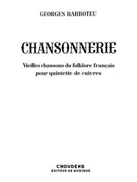 Barboteu: Chansonnerie