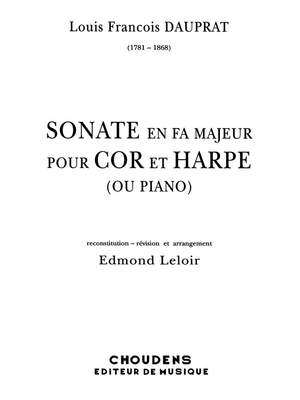 Louis-François Dauprat: Sonate en Fa Majeur