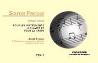 André Trillon: Solfège Pratique Volume 1 - Keyboard & Harp