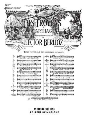 Hector Berlioz: Troyens a Carthage (Les) No 11bis