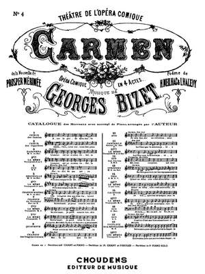 Georges Bizet: Carmen- Air No.4 Parle-Moi de Ma Mere