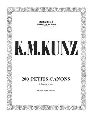 Konrad Max Kunz: 200 Petits Canons