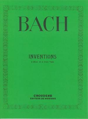 Johann Sebastian Bach: Two And Three Part Inventions