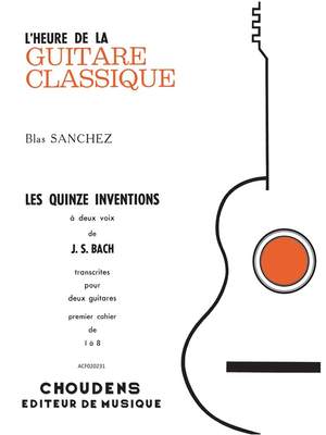 Johann Sebastian Bach: 15 Inventions a 2 Voix