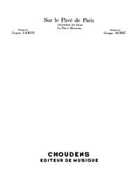 Georges Auric: Sur Le Pave de Paris