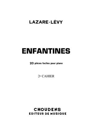 Lazare-Lévy: Enfantines 20 Pieces Faciles Opus 31