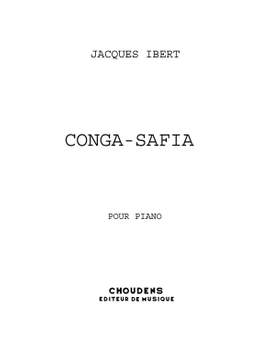 Jacques Ibert: Conga Sofiae