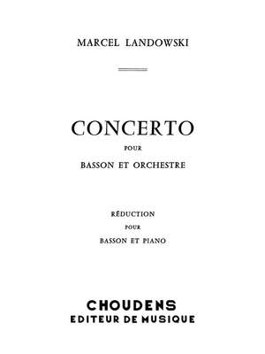 Marcel Landowski: Concerto pour Basson et Orchestre