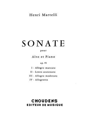 Martelli: Sonate Op. 93