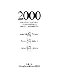 Jesper Madsen: 2000