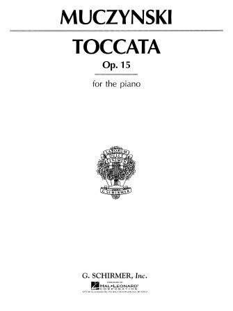 Robert Muczynski: Toccata, Op. 15