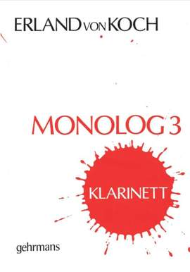 Monolog 3 para Clarinete