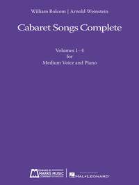 Arnold Weinstein_William Bolcom: Cabaret Songs Complete Vol. 1-4