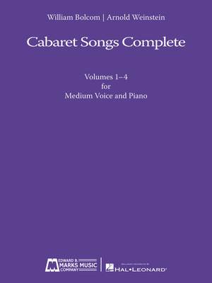 Arnold Weinstein_William Bolcom: Cabaret Songs Complete Vol. 1-4