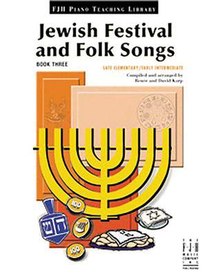 Jewish Festival and Folk Songs, Book 3