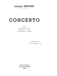 Jacques Murgier: Concerto For Alto Sax and String Orchestra