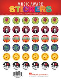 Music Award Stickers