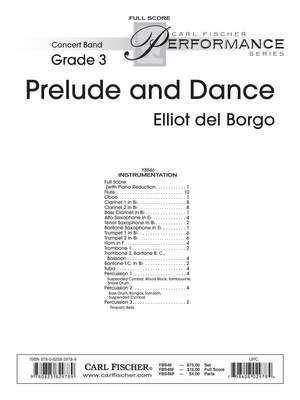 Elliot del Borgo: Prelude and Dance