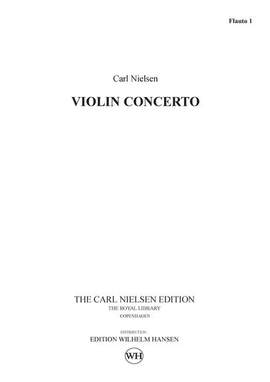 Carl Nielsen: Concerto For Violin And Orchestra Op.33