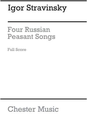 Igor Stravinsky: Four Russian Peasant Songs 1954 Ver