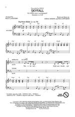 Adele: Skyfall SATB Product Image