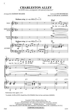 Edgar Sampson_Jon Hendricks: Charleston Alley