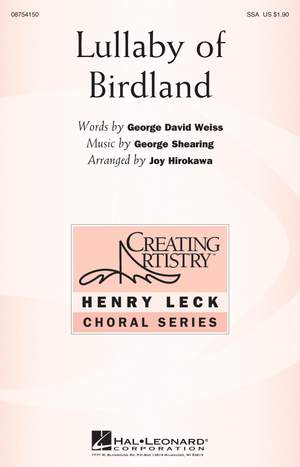 George Shearing: Lullaby of Birdland