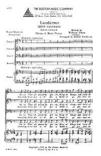 William Owen: Laudamus (Bryn Calfaira)