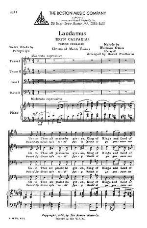 William Owen: Laudamus (Bryn Calfaira)