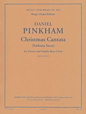Pinkham: Christmas Cantata