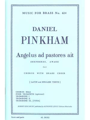 Pinkham: Angelus Dd Pastores Ait