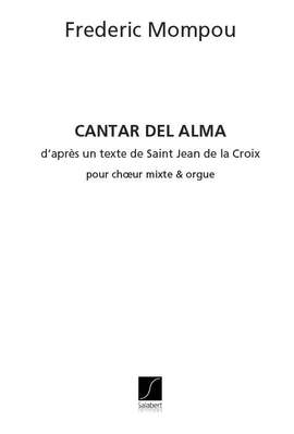 Mompou: Cantar del Alma