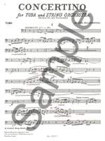 Arthur R. Frackenpohl: Concertino for Tuba Product Image