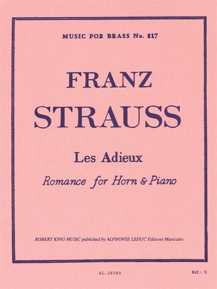 Strauss: Adieux