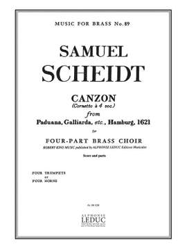 Samuel Scheidt: Samuel Scheidt: Canzon