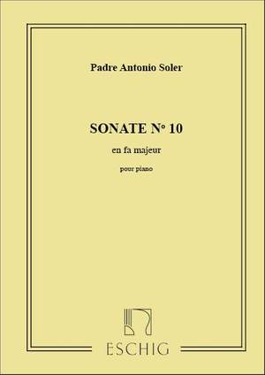 Soler: Sonate No.10 in F major