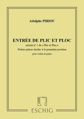 Piriou: Plic et Ploc Op.35, No.1: Entrée de Plic et Ploc