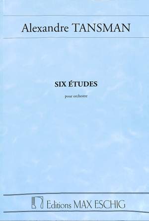 Tansman: 6 Etudes